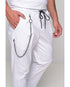 Pants With Chain BL70 - White